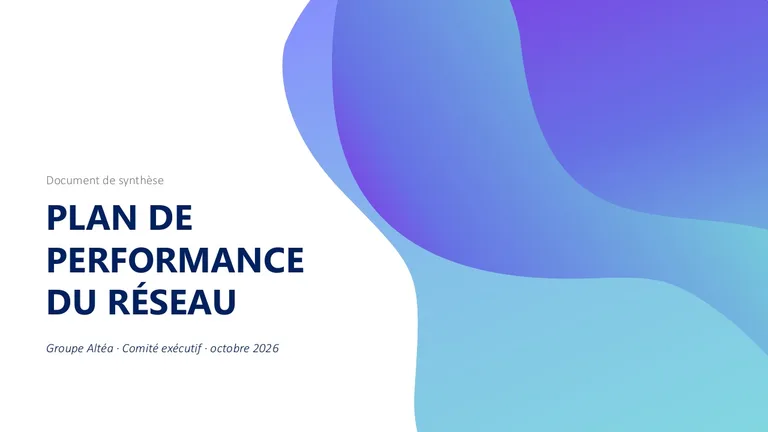 Conseil en management · Composé par Paul · français · 1/3